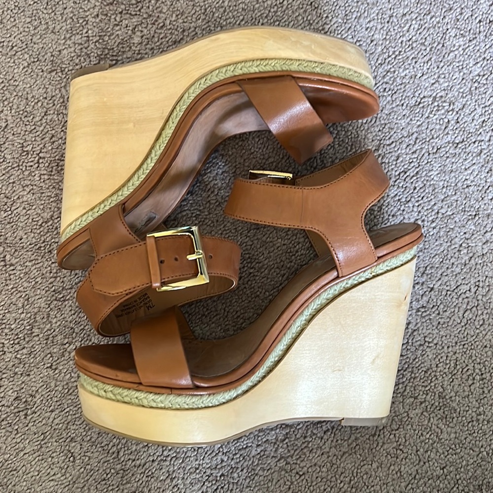 Halogen wedges. Size 7. Never worn